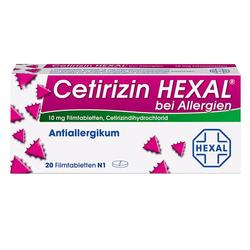 CETIRIZIN HEXAL B ALLERGIE