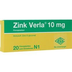 ZINK VERLA 10MG